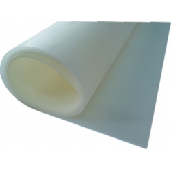 Silicone solid sheeting 10 mm –WHITE – by the square meter